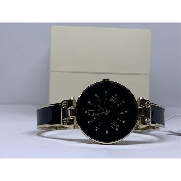 Anne Klein AK/3374 Women's Gold Metal Analog Dial Quartz Wrist Watch WAT171 - Picture 7 of 12